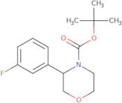 tert-Butyl 3-(3-fluorophenyl)morpholine-4-carboxylate