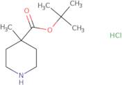 tert-Butyl 4-methylpiperidine-4-carboxylate hydrochloride