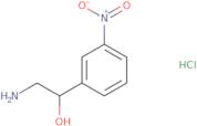 2-amino-1-(3-nitrophenyl)ethan-1-ol hydrochloride