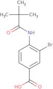 3-Bromo-4-pivalamidobenzoic acid