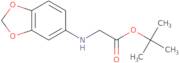 tert-Butyl 2-[(1,3-dioxaindan-5-yl)amino]acetate