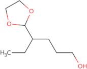 4-(1,3-dioxolan-2-yl)hexan-1-ol