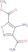 Methyl 4-amino-3-carbamoyl-1,2-thiazole-5-carboxylate