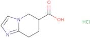 5H,6H,7H,8H-Imidazo[1,2-a]pyridine-6-carboxylic acid hydrochloride