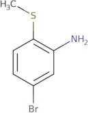 5-Bromo-2-(methylsulfanyl)aniline