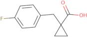 1-[(4-Fluorophenyl)methyl]cyclopropane-1-carboxylic acid