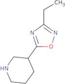 3-(3-Ethyl-1,2,4-oxadiazol-5-yl)piperidine