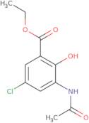 Ethyl 3-acetamido-5-chloro-2-hydroxybenzoate