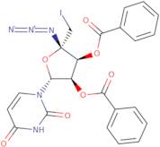 (2S,3S,4R,5R)-2-azido-5-(2,4-dioxo-3,4-dihydropyrimidin-1(2H)-yl)-2-(iodomethyl)tetrahydrofuran-...