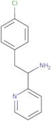 2-(4-Chlorophenyl)-1-(pyridin-2-yl)ethan-1-amine