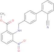 Methyl-2-[[(2'-cyanobiphenyl-4-yl)methyl]amino]-3-nitrobenzoate