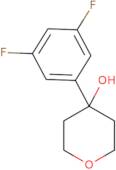 4-(3,5-Difluorophenyl)tetrahydro-2H-pyran-4-ol