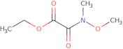 Ethyl [methoxy(methyl)carbamoyl]formate