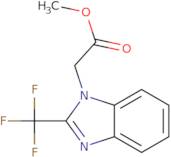 Methyl 2-[2-(trifluoromethyl)-1H-1,3-benzodiazol-1-yl]acetate