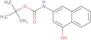 Carbamic acid, (4-hydroxy-2-naphthalenyl)-, 1,1-dimethylethyl ester