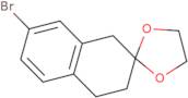 7-Bromo-3,4-dihydro-1H-naphthalen-2-one 1,2-ethanediol ketal