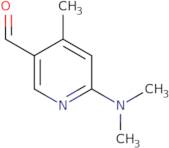 6-(Dimethylamino)-4-methylpyridine-3-carbaldehyde