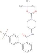 tert-Butyl 4-(4'-(trifluoromethyl)biphenyl-2-ylcarboxamido)piperidine-1-carboxylate