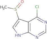 4-chloro-5-(methylsulfinyl)-7h-pyrrolo[2,3-d]pyrimidine