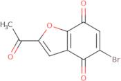 2-acetyl-5-bromo-4,7-dihydro-1-benzofuran-4,7-dione