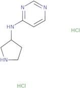 N-[(3S)-Pyrrolidin-3-yl]pyrimidin-4-amine dihydrochloride