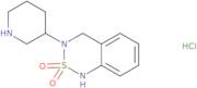 (S)-3-Piperidin-3-yl-3,4-dihydro-1H-benzo[1,2,6]thiadiazine 2,2-dioxide hydrochloride