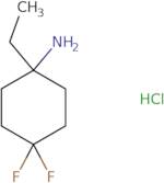 1-Ethyl-4,4-difluorocyclohexan-1-amine hydrochloride