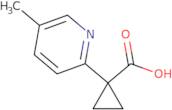 1-(5-Methylpyridin-2-yl)cyclopropane-1-carboxylic acid