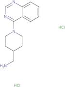 [1-(Quinazolin-4-yl)piperidin-4-yl]methanamine dihydrochloride