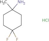 4,4-Difluoro-1-methylcyclohexan-1-amine hydrochloride