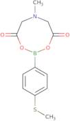 6-Methyl-2-[4-(methylsulfanyl)phenyl]-1,3,6,2-dioxazaborocane-4,8-dione