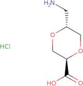 rac-(2R,5R)-5-(Aminomethyl)-1,4-dioxane-2-carboxylic acid hydrochloride