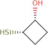 rac-(1R,2S)-2-Sulfanylcyclobutan-1-ol