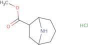 rac-Methyl (1R,5S,6R)-8-azabicyclo[3.2.1]octane-6-carboxylate hydrochloride