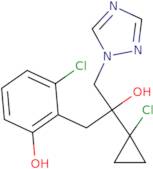 3-Chloro-2-[2-(1-chlorocyclopropyl)-2-hydroxy-3-(1H-1,2,4-triazol-1-yl)propyl]phenol