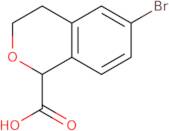 6-Bromo-3,4-dihydro-1H-2-benzopyran-1-carboxylic acid