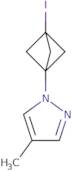 1-{3-Iodobicyclo[1.1.1]pentan-1-yl}-4-methyl-1H-pyrazole