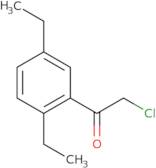 2-Chloro-1-(2,5-diethylphenyl)ethan-1-one