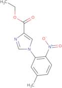 1H-Imidazole-4-carboxylic Acid, 5-methyl-1-(5-methyl-2-nitrophenyl)-, ethyl ester