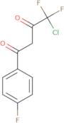 4-Chloro-4,4-difluoro-1-(4-fluoro-phenyl)-butane-1,3-dione