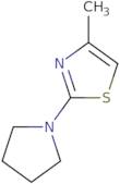 4-Methyl-2-(pyrrolidin-1-yl)-1,3-thiazole