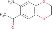 1-(7-Amino-2,3-dihydro-1,4-benzodioxin-6-yl)ethan-1-one