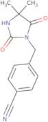 4-[(4,4-Dimethyl-2,5-dioxoimidazolidin-1-yl)methyl]benzonitrile