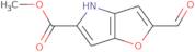 Methyl 2-formyl-4H-furo[3,2-b]pyrrole-5-carboxylate