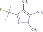 1,4-Dimethyl-3-(trifluoromethyl)-1H-pyrazol-5-amine