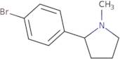 2-(4-Bromophenyl)-1-methylpyrrolidine