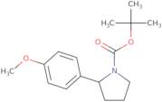 tert-Butyl 2-(4-methoxyphenyl)pyrrolidine-1-carboxylate