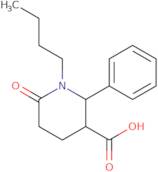 1-Butyl-6-oxo-2-phenylpiperidine-3-carboxylic acid