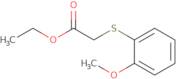 Ethyl 2-(2-methoxyphenyl)sulfanylacetate