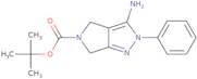 tert-Butyl 3-amino-2-phenyl-2,6-dihydropyrrolo[3,4-c]pyrazole-5(4H)-carboxylate